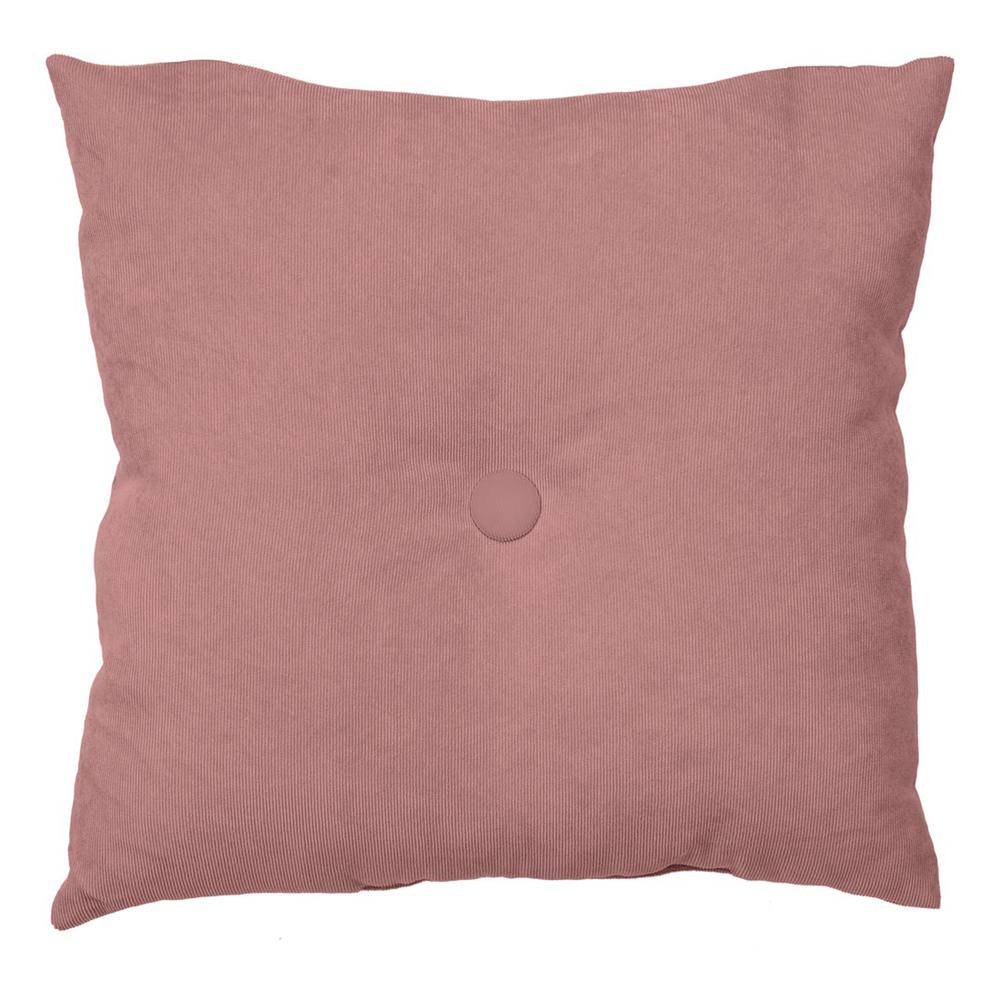 Tra 56236 Cuscino Loren Velluto Costine Rosa Antico 42*42Cm 510Gr