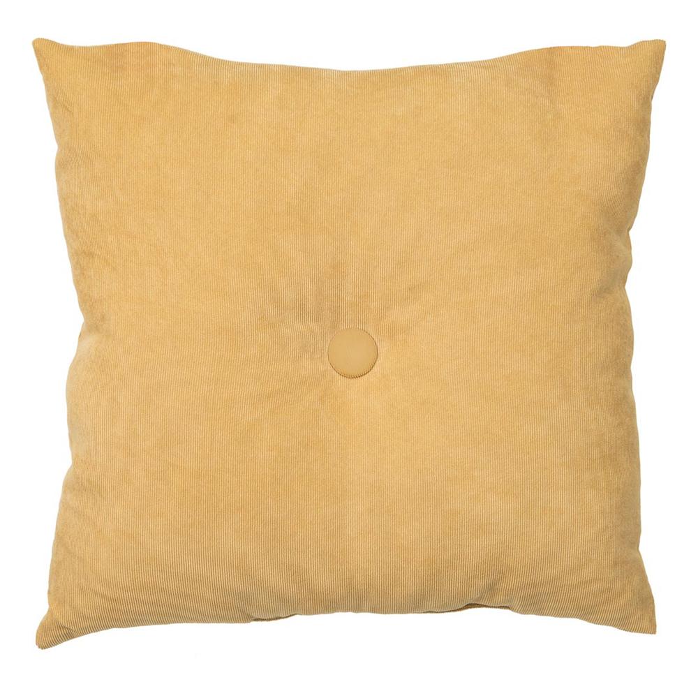 Tra 56237 Cuscino Loren Velluto Costine Senape 42*42Cm 510Gr