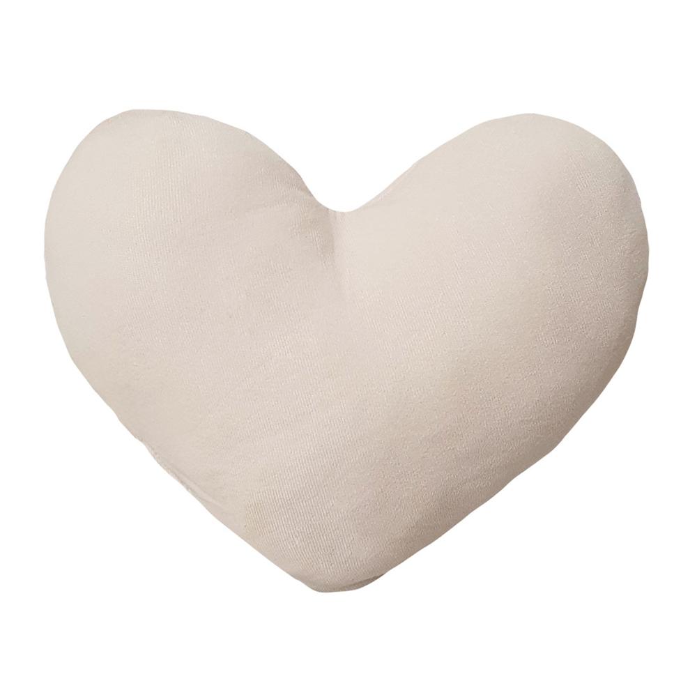 Tra 56390 Cuscino Cuore Charme D.28*28Cm 220Gr - Tessuto Crema - Cuscini | Mikasa