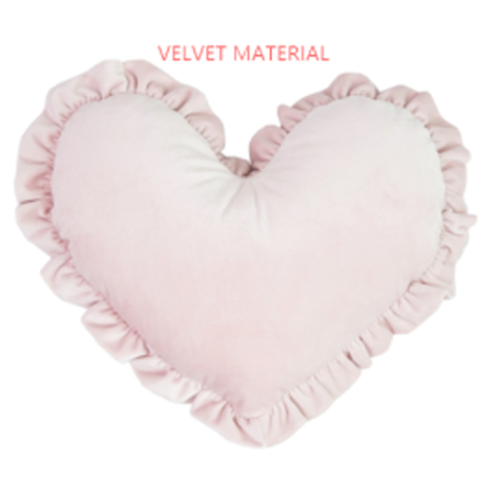 Tra 56394 Cuscino Cuore Charme Volant D. 40+4Cm 190Gr