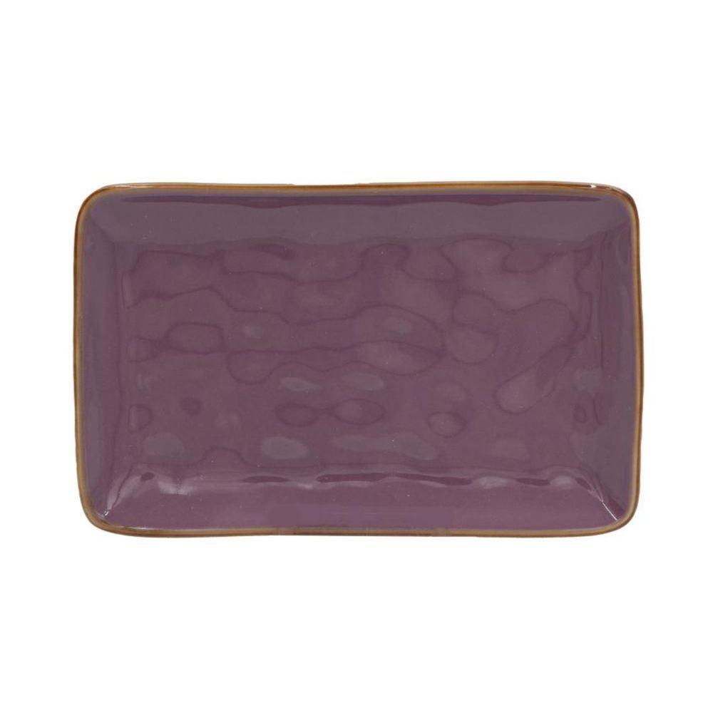 Concerto Malva Vass Rett 20X13Cm - Ceramica Viola - Vassoi | Mikasa