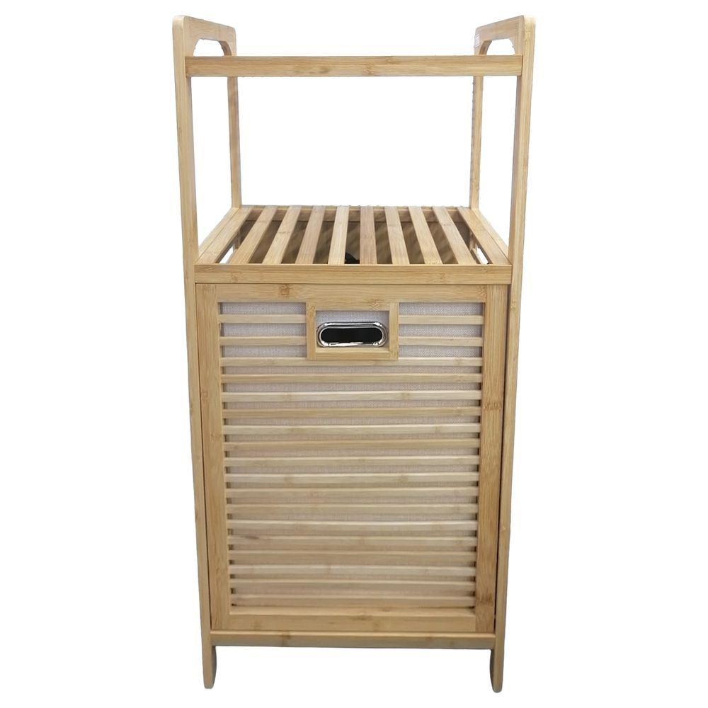 UIS 62494 Porta Panni Singolo Bambu 40*30*95Cm - Accessori Bagno | Mikasa