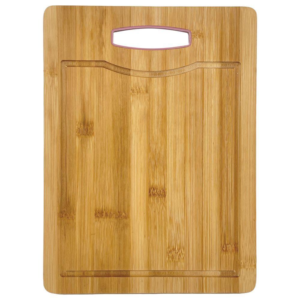 UIS 62505 Tagliere Bambu Presa In Gomma Medium 33*24*1,4Cm - Taglieri | Mikasa