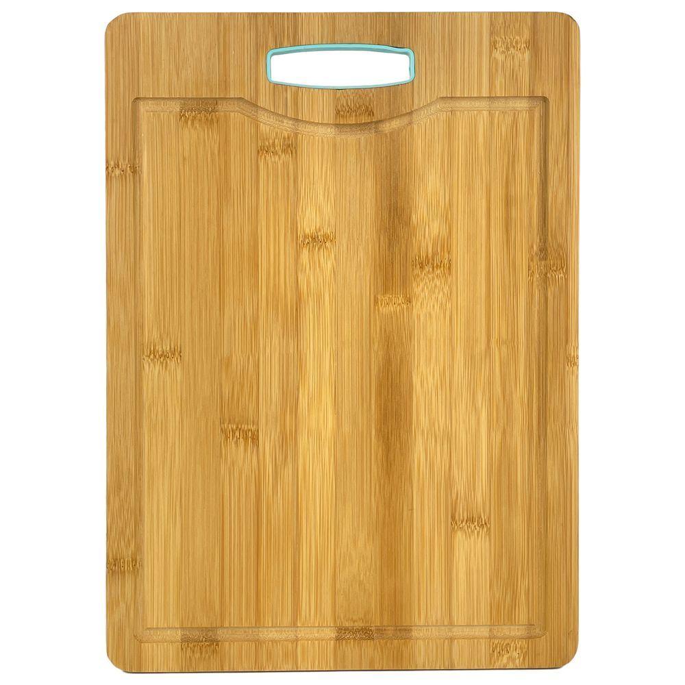 UIS 62506 Tagliere Bambu Presa In Gomma Large 40*28*1,4Cm - Taglieri | Mikasa