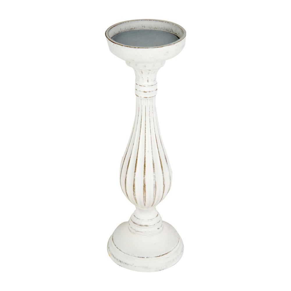 Umb 41051 P.Candela Bay 11*11*34Cm   4/16 - Cera Bianco - Candelabri | Mikasa