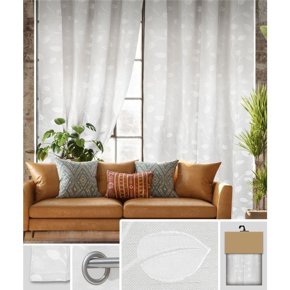 Utf 60865 Tenda Evelyn Bianca 135*280Cm