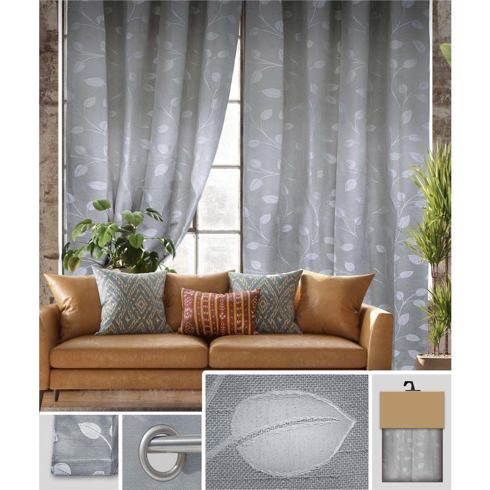Utf 60867 Tenda Evelyn Grigia 135*280Cm