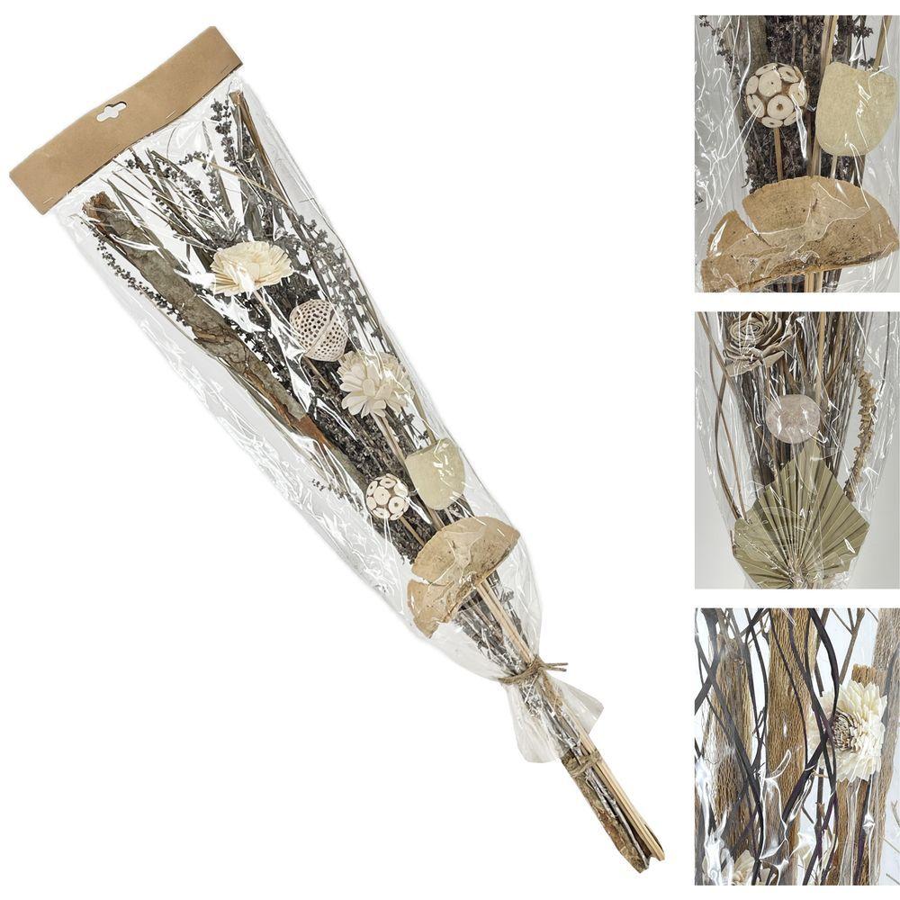 VAC 62432 Mazzo Decorativo Rami E Fiori Secchi 90Cm 3 Ass.