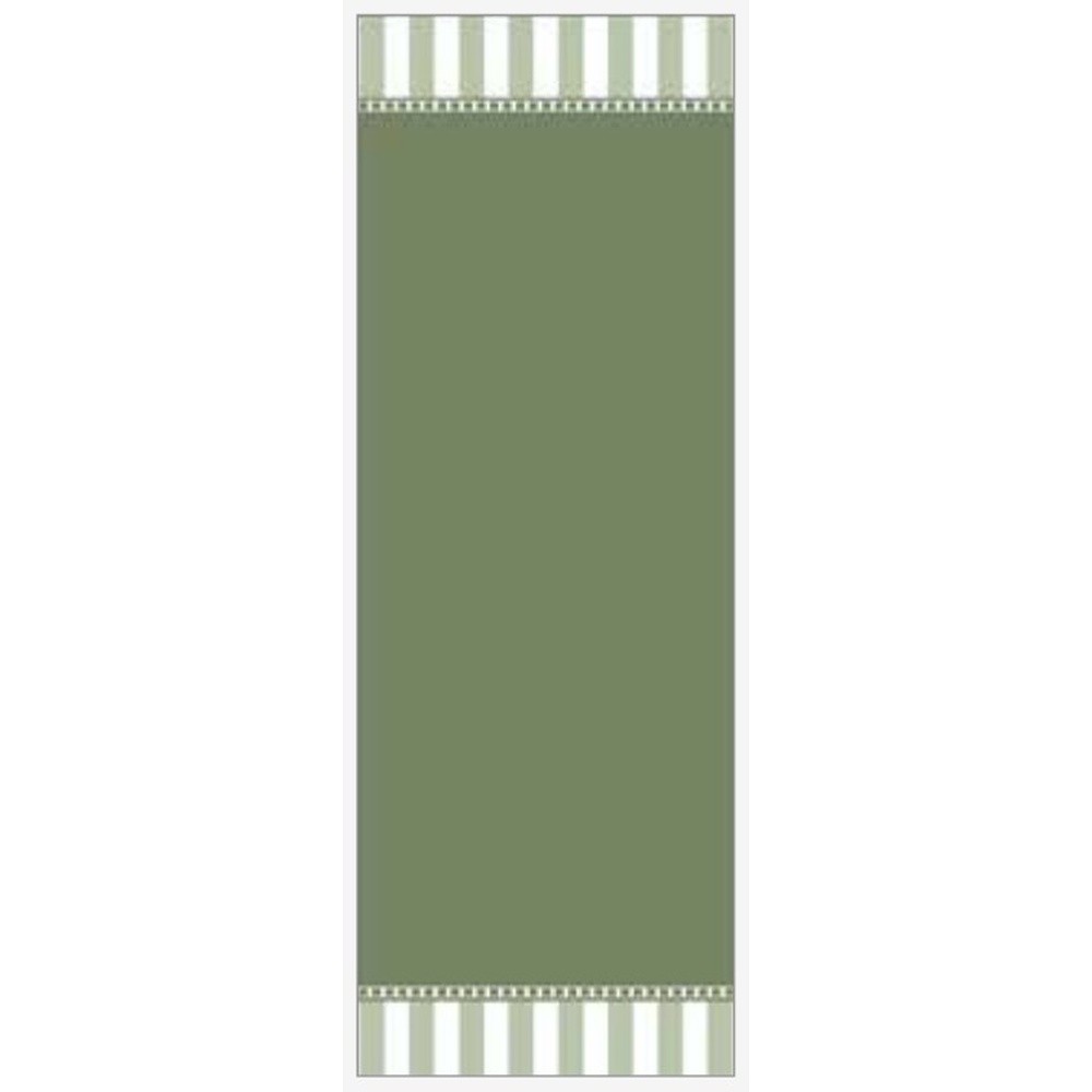 Runner Dinamic Cm.50X150 Verde Salvia 08 - Cotone Verde - Runner | Mikasa