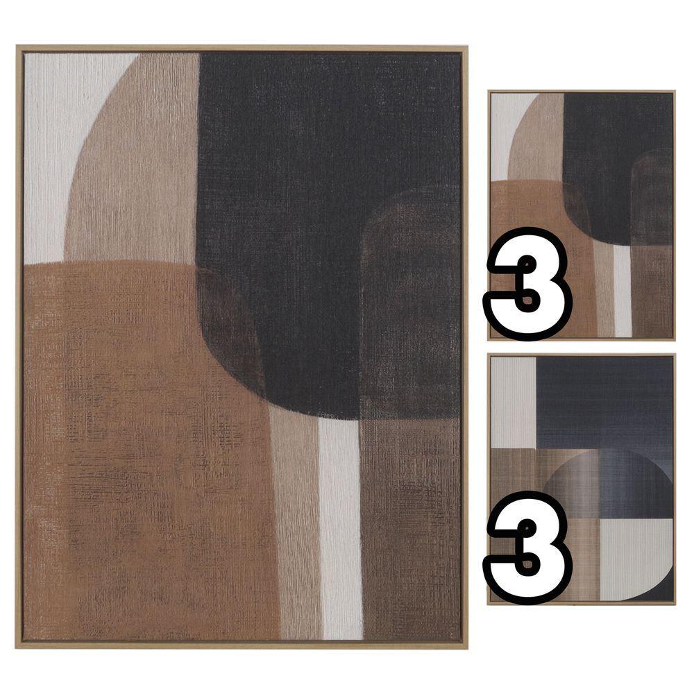 WAD 62361 Quadro Astratto Geometria E Colore 60*80Cm 2 Ass.