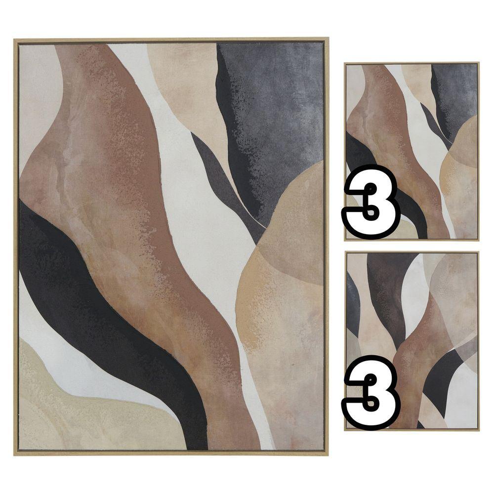 WAD 62362 Quadro Texture Waves 60*80Cm 2 Ass.