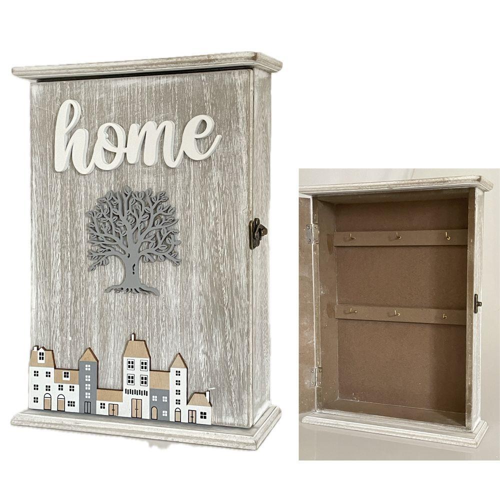WES 61646 Cassetta Per Chiavi Fiandre 24*7*30Cm - Legno - Porta Chiavi | Mikasa
