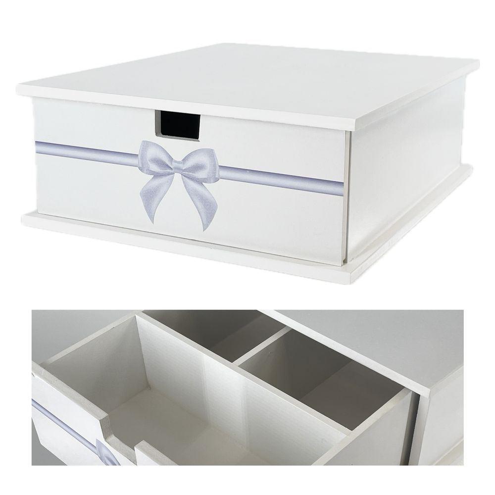 Wes 61811 Box Per Macchina Del Caffe' Con Scomparti Ribbon 33*27*11Cm - Legno - Porta Cialde | Mikasa