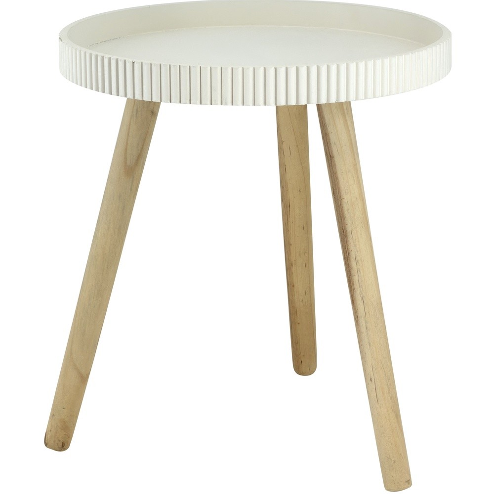 WES 63095 Tavolino Tondo Simplicity 38*38*H40,5Cm