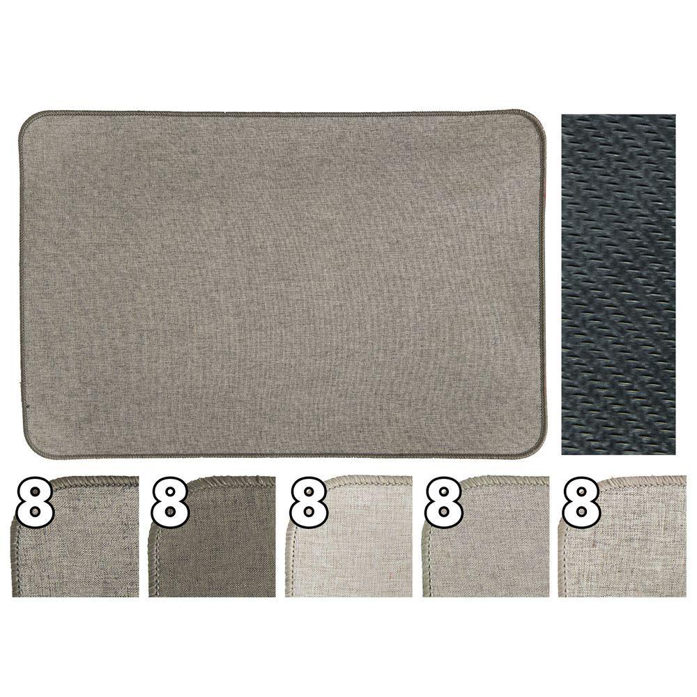 WUY 62130 Tappeto Antiscivolo Linen 2.5Mm 40*60Cm 5 Ass.