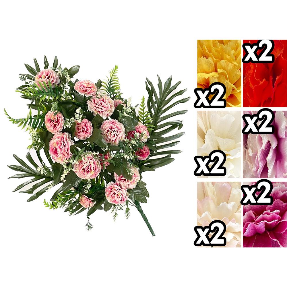 Xia 59446 Composiz. Bush Floreale 60Cm 6 Ass. - Assortito - Fiori | Mikasa