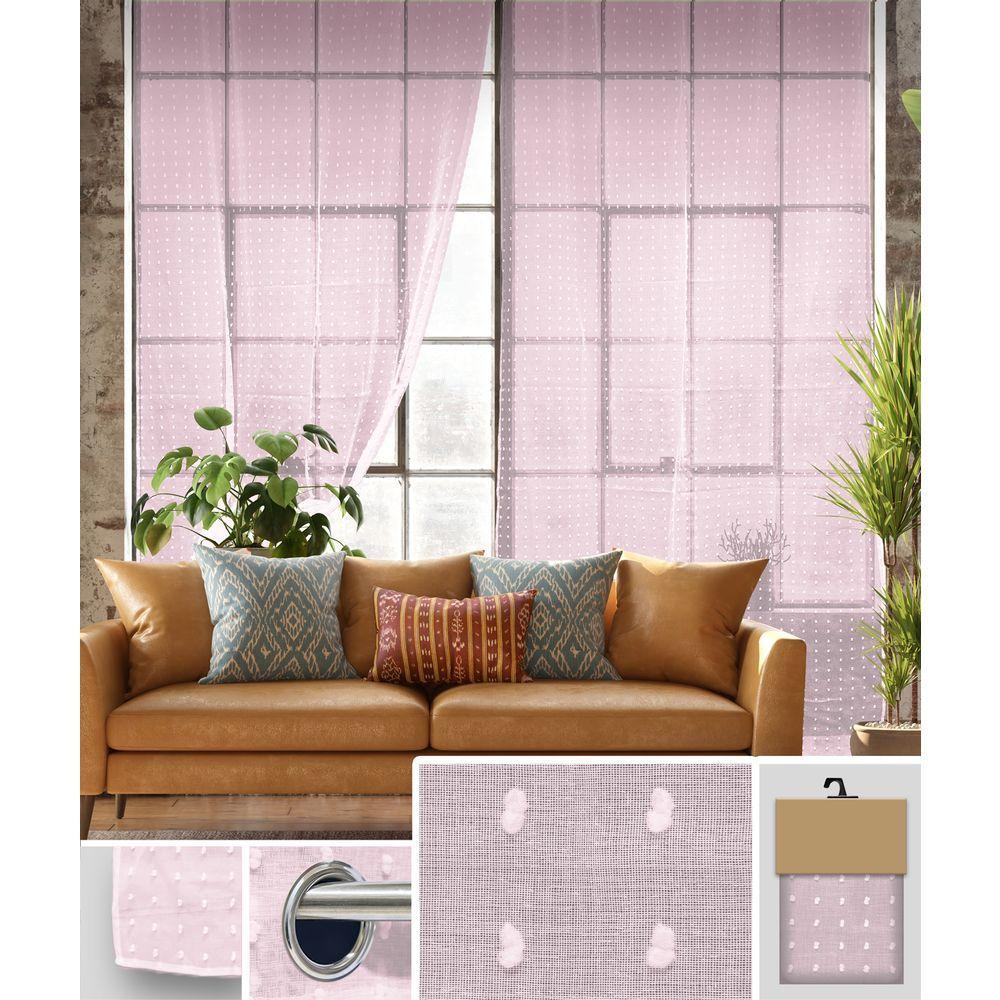 Yan 61849 Tenda Greta Pink 140*280Cm