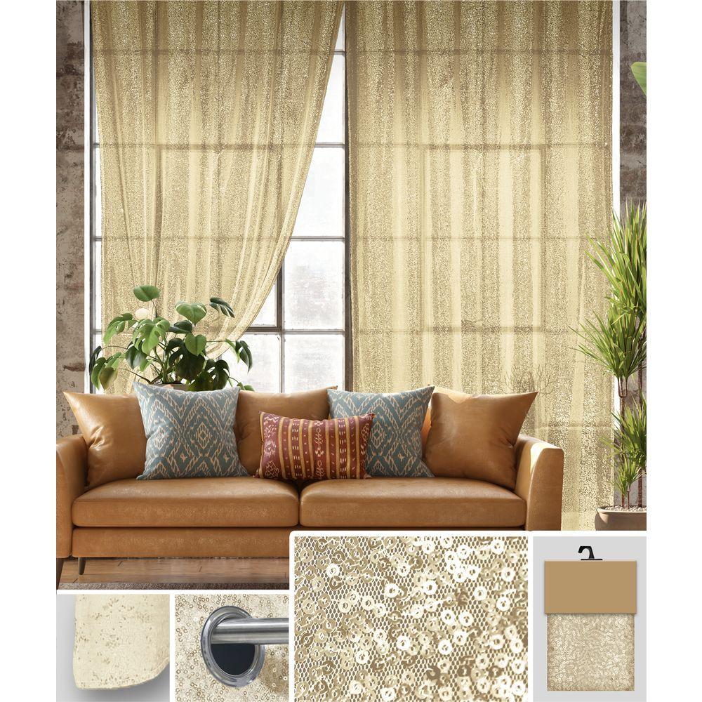 Yan 61865 Tenda Monica Gold 120*280Cm