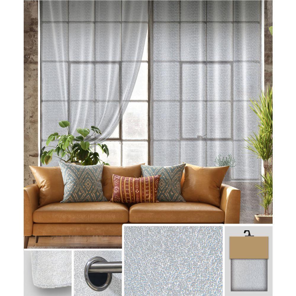 Yan 61866 Tenda Alisia White 140*280Cm