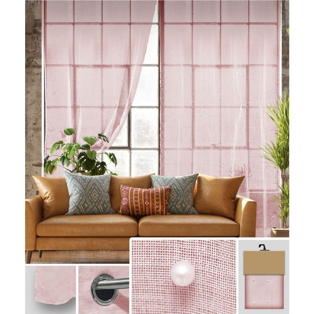 Yan 61870 Tenda Laila Pink 140*280Cm