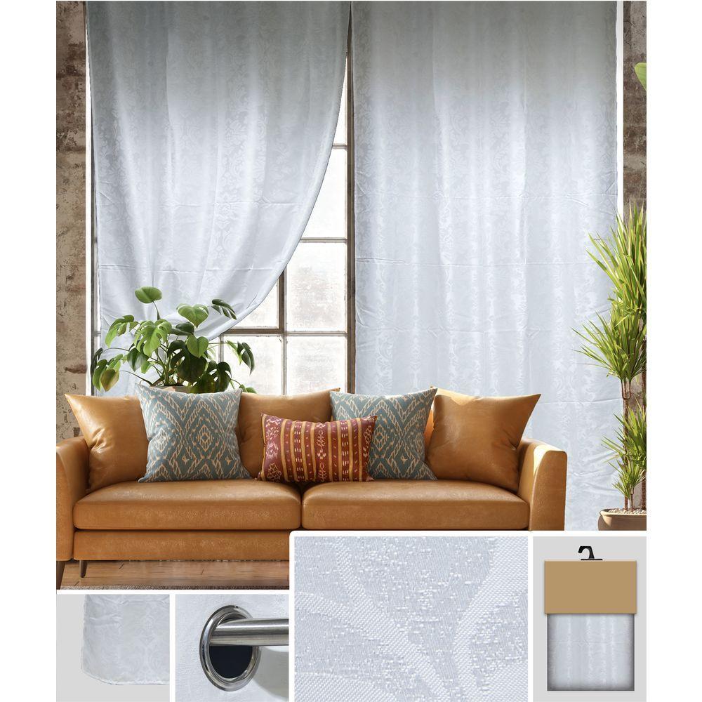 Yan 61872 Tenda Stephanie White 140*280Cm