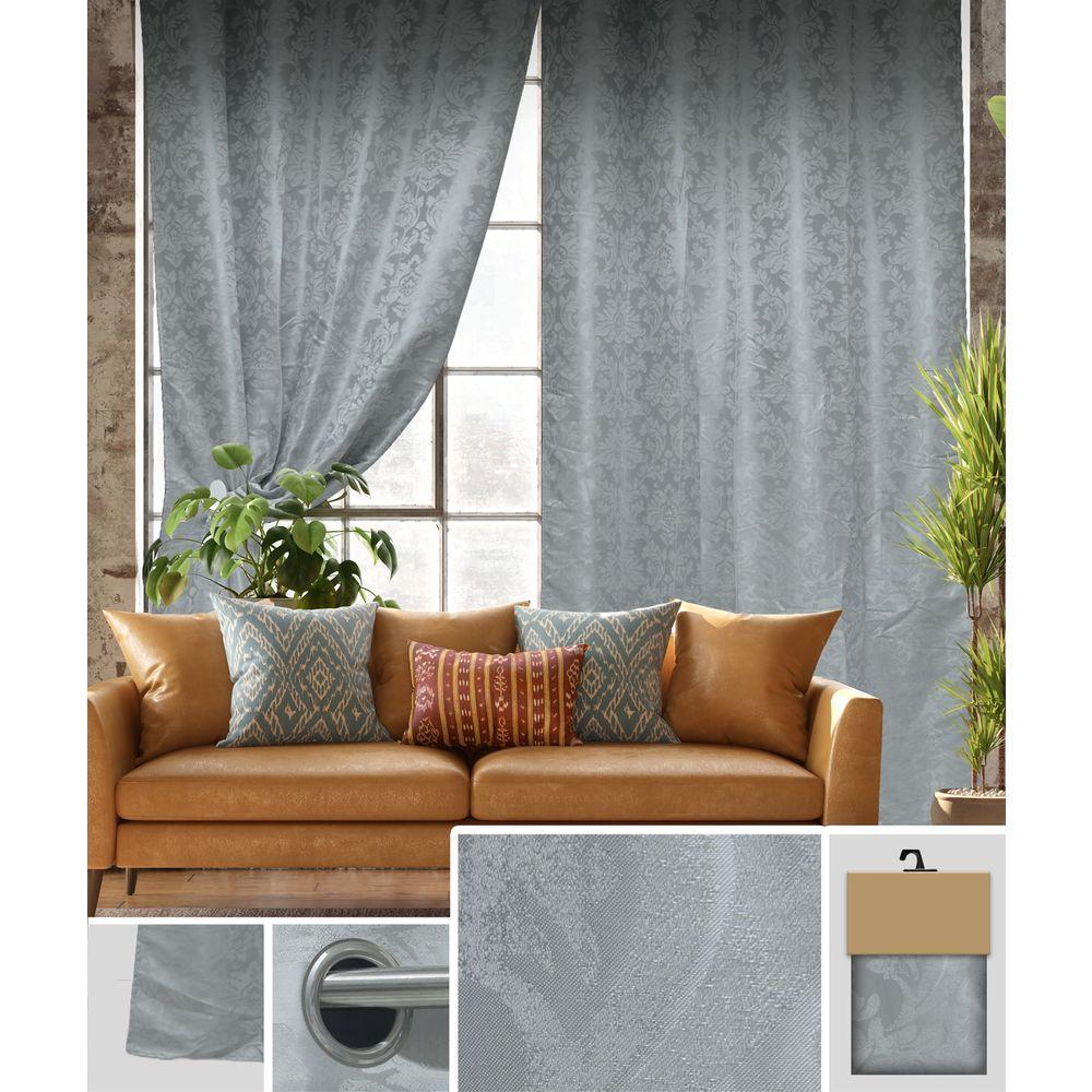 Yan 61873 Tenda Stephanie Grey 140*280Cm
