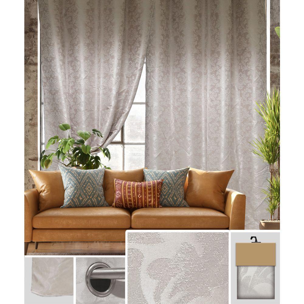 Yan 61874 Tenda Stephanie Taupe 140*280Cm