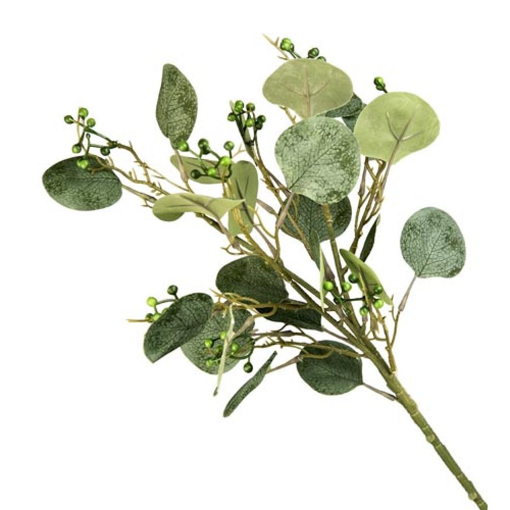 Yao 57917 Stelo Fiori E Foglie Green 52Cm