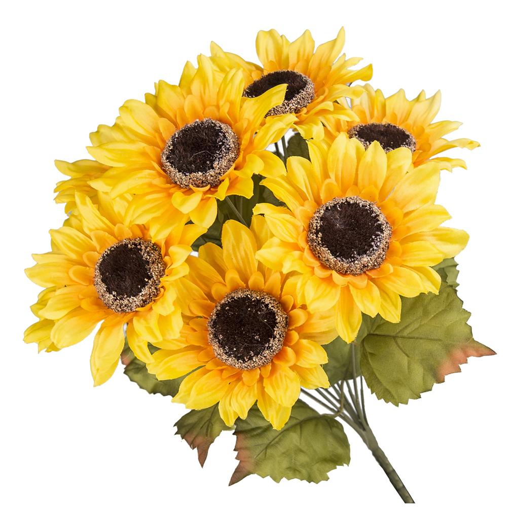 Yao 57924 Mazzo 10 Girasole 42Cm