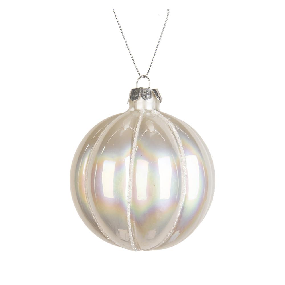 Yuj 56862 Sfera Vetro Bombata D.8Cm