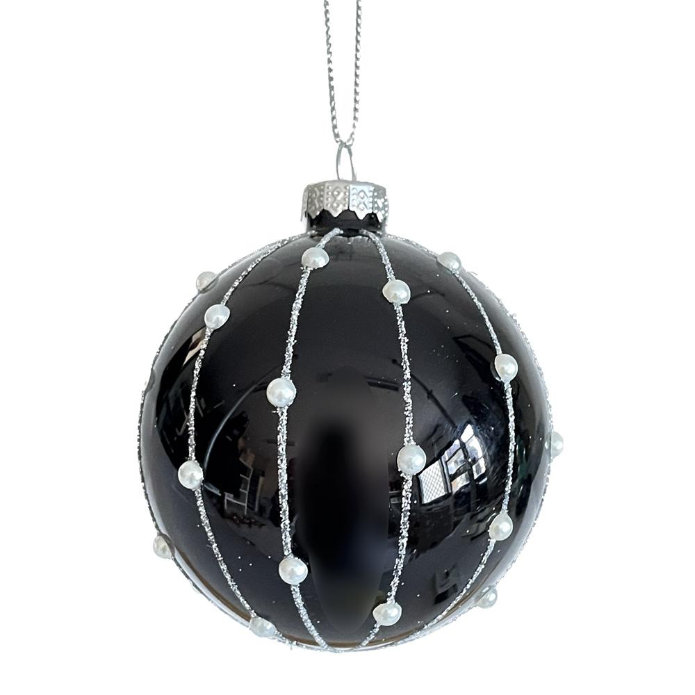 Yuj 59311 Sfera Vetro Black Perle 8Cm