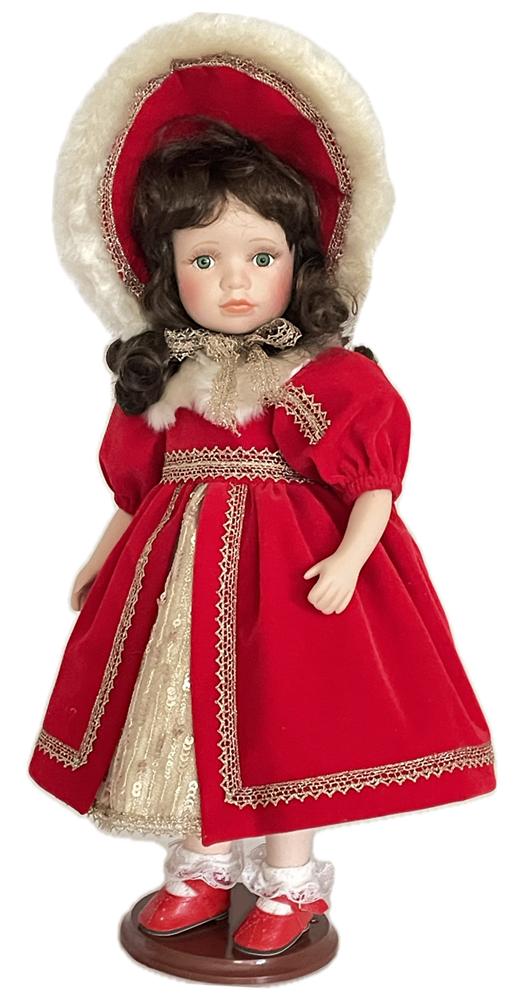 Zar 61193 Bambola Clara In Porcellana H.45Cm