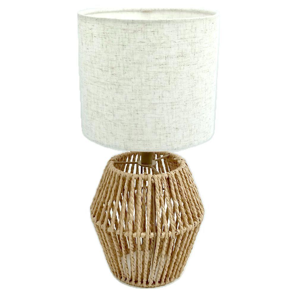 Zib 60135 Lampada In Corda Round 20*20*36Cm