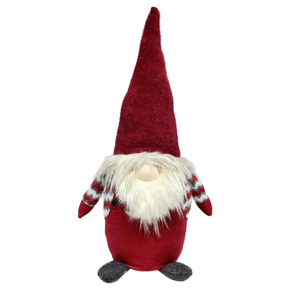 Zoe 58645 Gnomo Red A Righe Small 61Cm - Rosso - Pupazzi | Mikasa