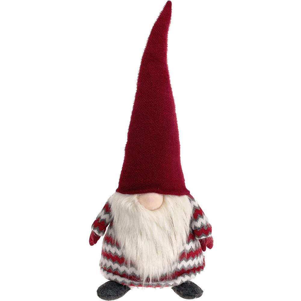 Zoe 58653 Gnomo Maglione A Righe Small 62Cm - Rosso - Pupazzi | Mikasa